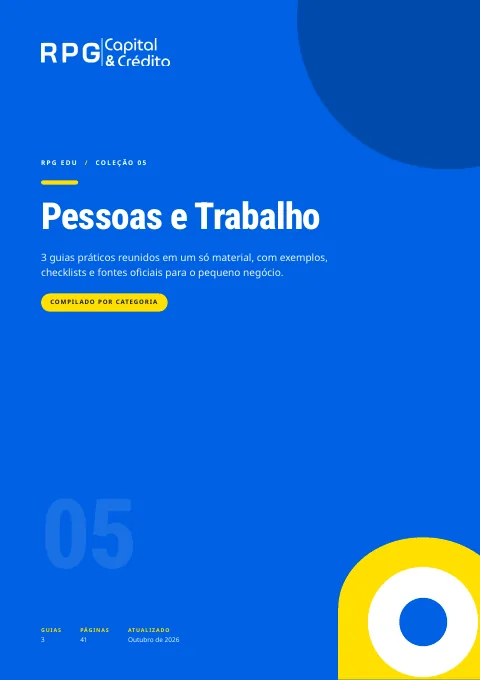 Capa da coleção Pessoas e Trabalho